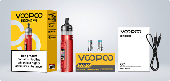 VooPoo Drag H40 Pro Vaping Device Kit